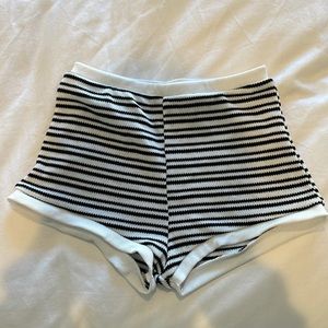 Zara knit shorts